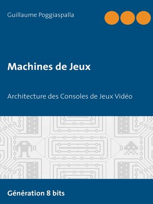 cover image of Machines de Jeux